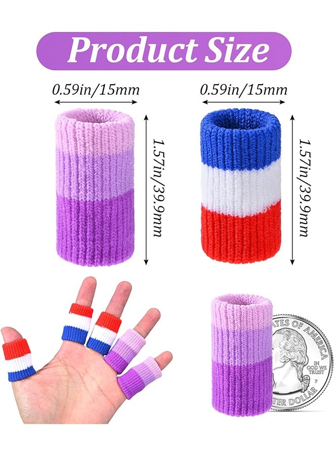 30 PCS Sport Finger Sleeves, Compression Breathable Elastic Thumb Brace Support, Finger Protectors Cots for Arthritis Swelling Basketball Sport - Image 2